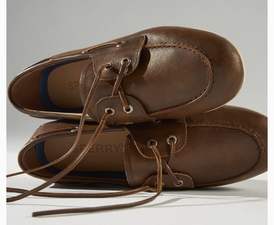 SLIM BOAT LEATHER DISTRESS